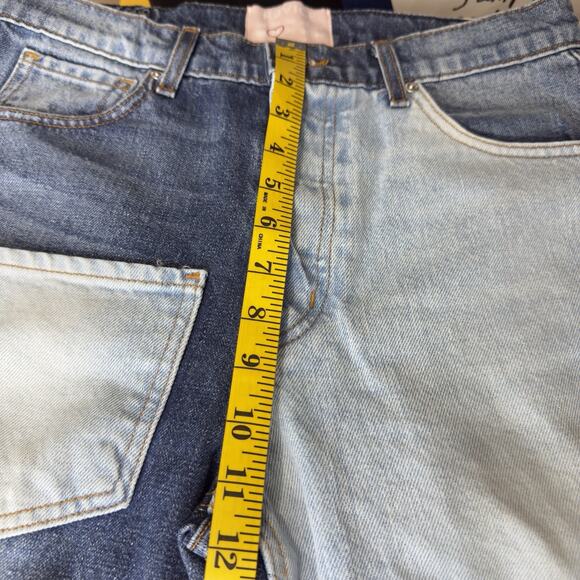 Revice Jeans Women's Size 29 Blue Denim Matchmaker Patchwork Pockets Retro - Picture 16 of 16
